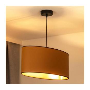 - Csillár zsinóron OVAL VEGAN 1xE27/15W/230V barna 603348 kép