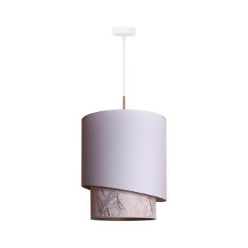- Csillár zsinóron PARIS 1xE27/15W/230V á. 40 cm fehér/bézs 602624 kép