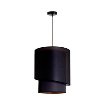 - Csillár zsinóron PARIS 1xE27/15W/230V á. 40 cm fekete/arany 602631 kép