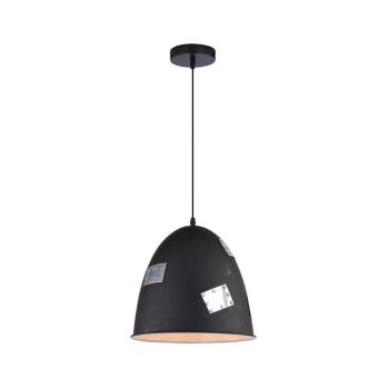 Csillár zsinóron PATCH 1xE27/60W/230V fekete 31-43184 kép