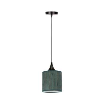 Csillár zsinóron PATTI 1xE27/60W/230V átm. 15 cm zöld 31-19660 kép
