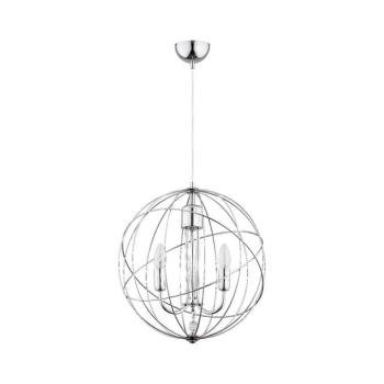 Csillár zsinóron PIKO 3xE14/10W/230V fényezett króm 62021 kép