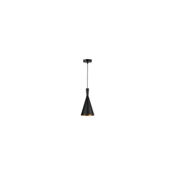 Csillár zsinóron PINIO 1xE27/60W/230V átm. 19 cm fekete ZS PINIO kép