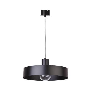 Csillár zsinóron RIF 1xE27/60W/230V á. 35 cm fekete 30895 kép