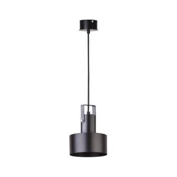 Csillár zsinóron RIF 1xE27/60W/230V fekete 31192