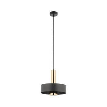 Csillár zsinóron RIF LUX 1xGX53/12W/230V átm. 25 cm fekete/arany 40719 kép