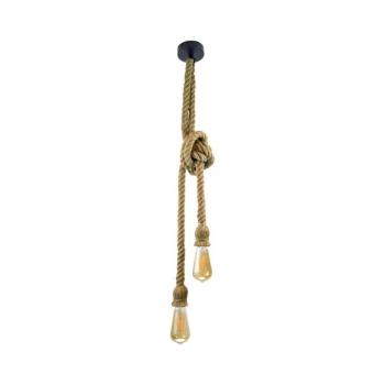 Csillár zsinóron ROPE 2xE27/12W/230V 307613 kép