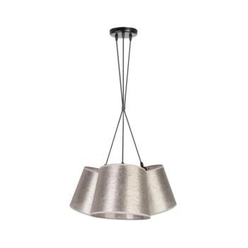 - Csillár zsinóron ROSSA 3xE27/40W/230V ezüst 80689 kép
