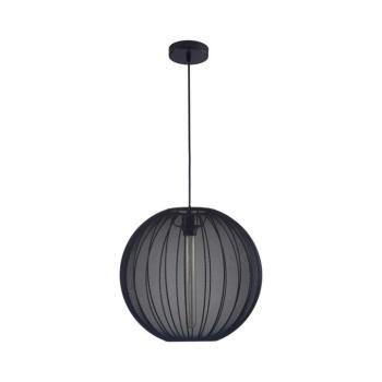 Csillár zsinóron SENSAI 1xE27/20W/230V átm. 40 cm fekete 330574 kép