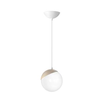Csillár zsinóron SFERA WOOD 1xE14/40W/230V fehér MLP5424 kép