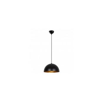 Zsinóros függőlámpa SIVANI 1xE27/40W/230V, átm. 30 cm, fekete/rézszínű 892OPV1785 kép