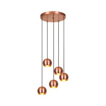 Csillár zsinóron SIVANI 5xE27/40W/230V réz 536NTD1141 kép