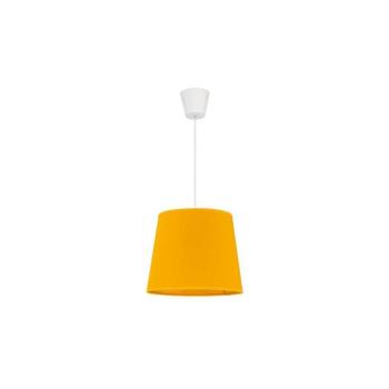 - Csillár zsinóron SOLO 1xE27/40W/230V átm. 24 cm sárga 8532 kép