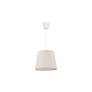 - Csillár zsinóron SOLO 1xE27/40W/230V átm. 24 cm világos bézs 7195 kép