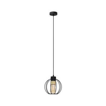 Csillár zsinóron STARLIGHT 1xE27/15W/230V fekete/arany W-KM 1399/1 BK+GO kép