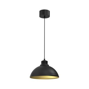 Csillár zsinóron SVEN 1xE27/15W/230V fekete/arany 9116 kép