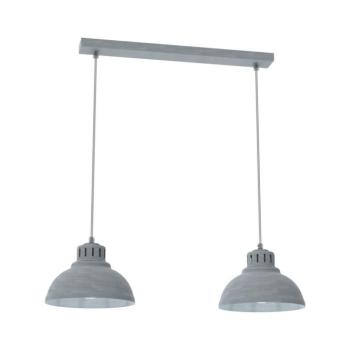 Csillár zsinóron SVEN 2xE27/15W/230V szürke 9049 kép