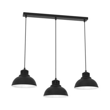 Csillár zsinóron SVEN 3xE27/15W/230V fekete 9083 kép