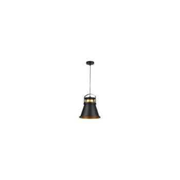 Csillár zsinóron TAO 1xE27/60W/230V átm. 25 cm fekete ZS TAO-25 kép