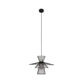 Csillár zsinóron TAREK 1xE27/40W/230V fekete 5164005623 kép