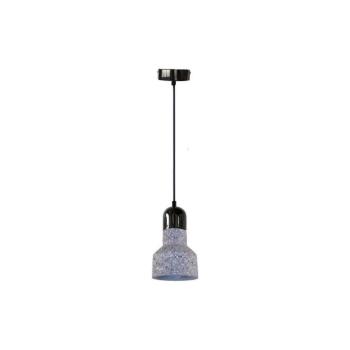 Csillár zsinóron TERRAZZO 1xE27/60W/230V átm. 12 cm szürke ME0214R/G kép