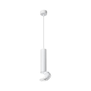 Csillár zsinóron TUBA 1xGU10/50W/230V fehér 31-77707 kép