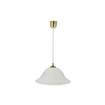 Csillár zsinóron VERA 1xE27/60W/230V arany/fehér 31-24565 kép