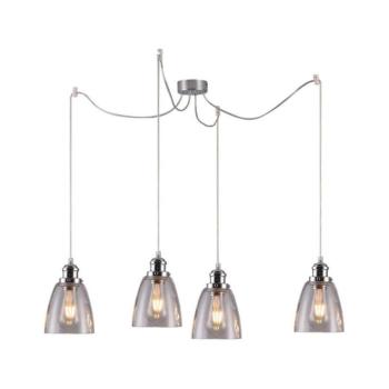 Csillár zsinóron VOICE 4xE27/40W/230V pók 34-70838 kép