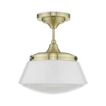 Där Lighting Där Lighting CAD0175 -Fürdőszobai felületre szerelhető csillár CADEN 1xE27/60W/230V IP44 sárgaréz CAD0175 kép