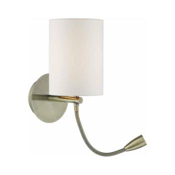 Där Lighting Där Lighting FET0775 - LED fali lámpa FETA 1xE27/60W/230V + LED/1W sárgaréz FET0775 kép