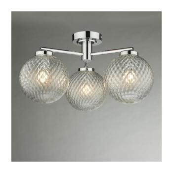 Där Lighting Där Lighting WAY5350 - Fürdőszobai felületre szerelhető csillár WAYNE 3xG9/3W/230V IP44 króm WAY5350 kép