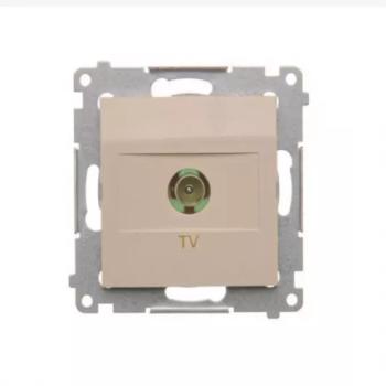 DAK1/41R-TV antenna aljzat krémes kép