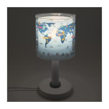 Dalber 40671 - LED gyerek lámpa WORLD 1xG4/4W/230V kék 40671 kép