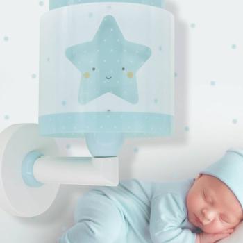 Dalber Baby Dreams fali lámpa dugóval, kék kép