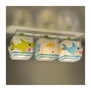 Dalber 63473 - Gyermek mennyezeti lámpa BABY SHARK 3xE27/60W/230V 63473 kép
