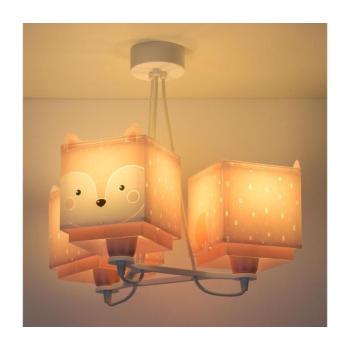 Dalber 64587 - Gyerek csillár LITTLE FOX 3xE27/60W/230V 64587 kép