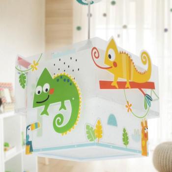 Dalber HAPPY JUNGLE gyermekszobai függő világítás, színes kép