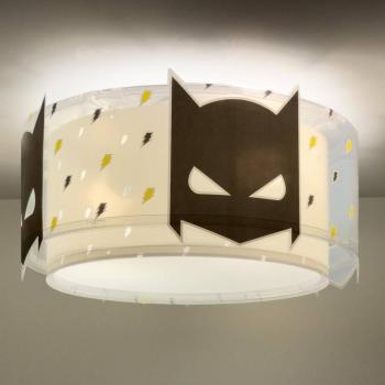 Dalber mennyezeti világítás DARK HERO, fehér/fekete, Ø 33 cm, E27 kép