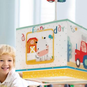 Dalber my Farm függő lámpa gyerekszobába kép