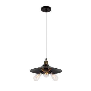 DAMON FÜGGESZTÉK 3XE27 FEKETE D360MM kép