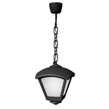 DARIO 250 GARDEN HANGING LAMP 1XE27 IP55 BLACK kép