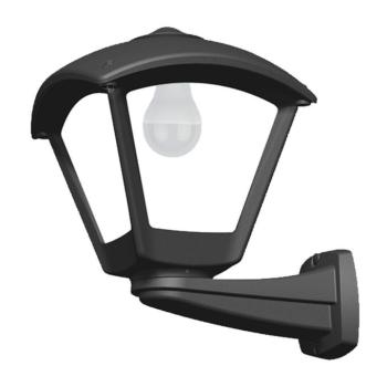 DARIO 250 GARDEN WALL LAMP 1XE27 IP55 BLACK kép