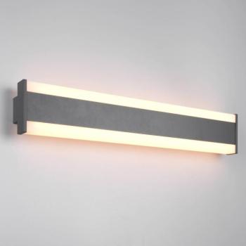 DAWSON LED kültéri falilámpa, 60 cm, antracit IP54 CCT fel/le kép
