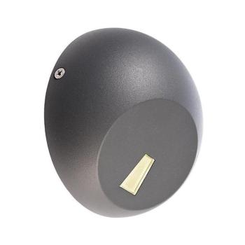Deko-Light 731111-LED Kültéri fali lámpa AQUILAE 3,5W/230V IP65 antracit 731111 kép