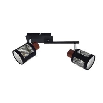 DELIA SPOT 2XE27 FEKETE kép