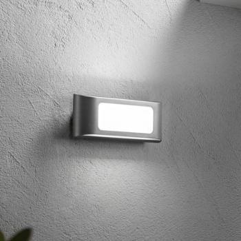 DESERT LED kültéri falilámpa, antracit, szélesség 25 cm, fém kép