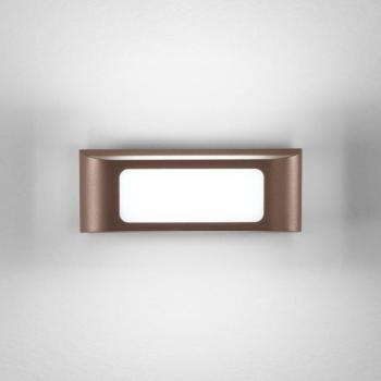DESERT LED kültéri falilámpa, bronz színű, szélesség 25 cm, fém kép