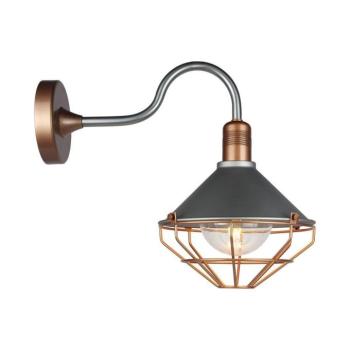 Design fali lámpa IP65, E27, rózsa arany, V-TAC, 8973 kép