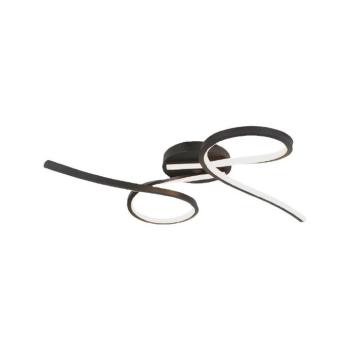 Design mennyezeti lámpa, 24w, 3000K, meleg fehér, 2560lm, fekete, V-TAC, 7004 kép