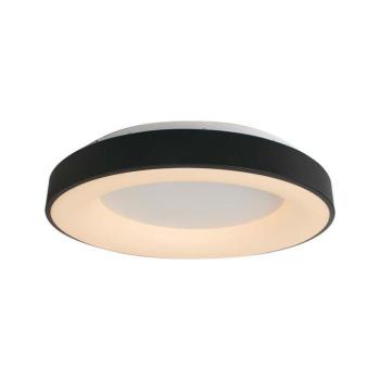 Design mennyezeti lámpa kerek, 49w, 3000K, meleg fehér, 5220lm, fekete, CRI>80, dimmelhető, V-TAC, 15346 kép